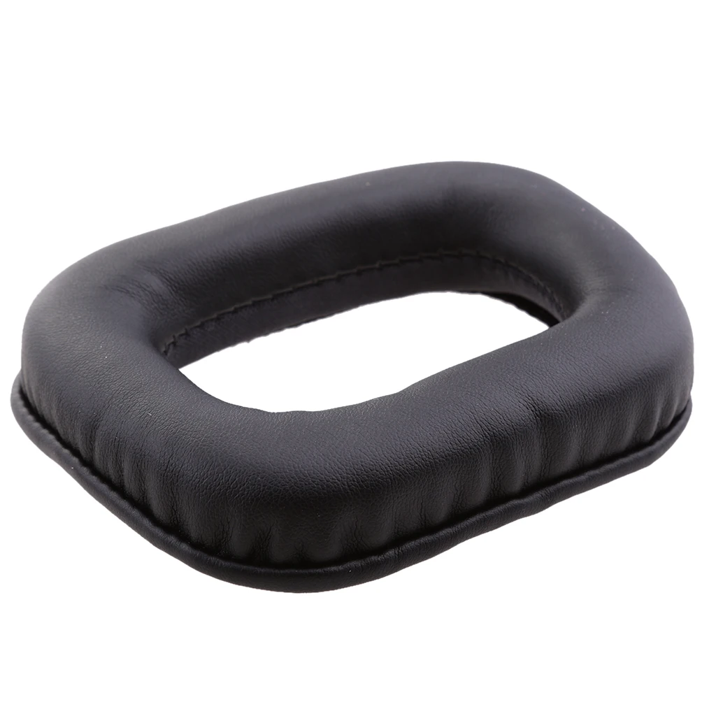 Soft Memory Foam Black Soft Protein Leather Headphone Cushion Pads Earpads Cover For Logitech G35 G930 G430 F450