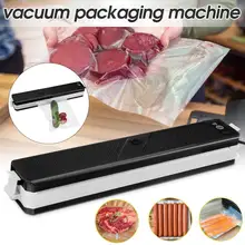 Автоматическая Бытовая вакуум-закаточная машина упаковочная машина, герметизация пищевых продуктов, кухонная электрическая вакуум-закаточная машина для хранения продуктов питания+ 10 шт. сумка