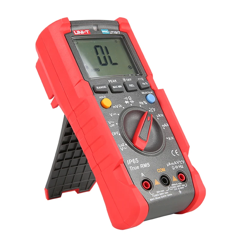 UNI-T  UT191T Digital Multimeter True RMS Auto Range AC DC Voltage Current Meter Capacitance Frequency Resistance Tester