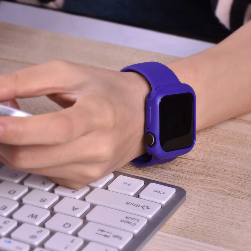 Спортивный ремешок ProBefit weiche Silikon для Apple, Uhr, 4, 3, 2, 1, 38 мм, 42 мм, Gummi, нарукавная повязка, für Iwatch, серия 4, 40 мм, 44 мм