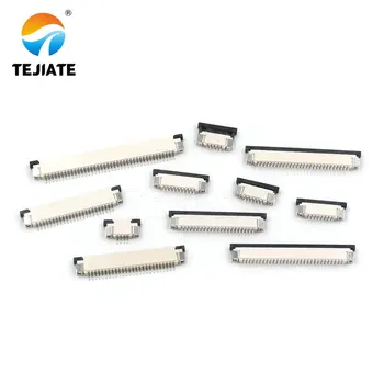 

10PCS FFC/FPC Connector Flat Cable Socket 1.0MM Adapter 4/5/6/8/9/10/12/14/15P Up Drawer Type Plug Kit