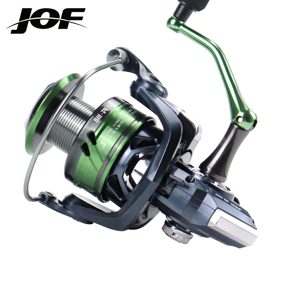 JOF SIII-R 10KG Drag Carp Fishing Reel with Extra Spool Front and Rear Drag  System Freshwater Spinning Reel - AliExpress