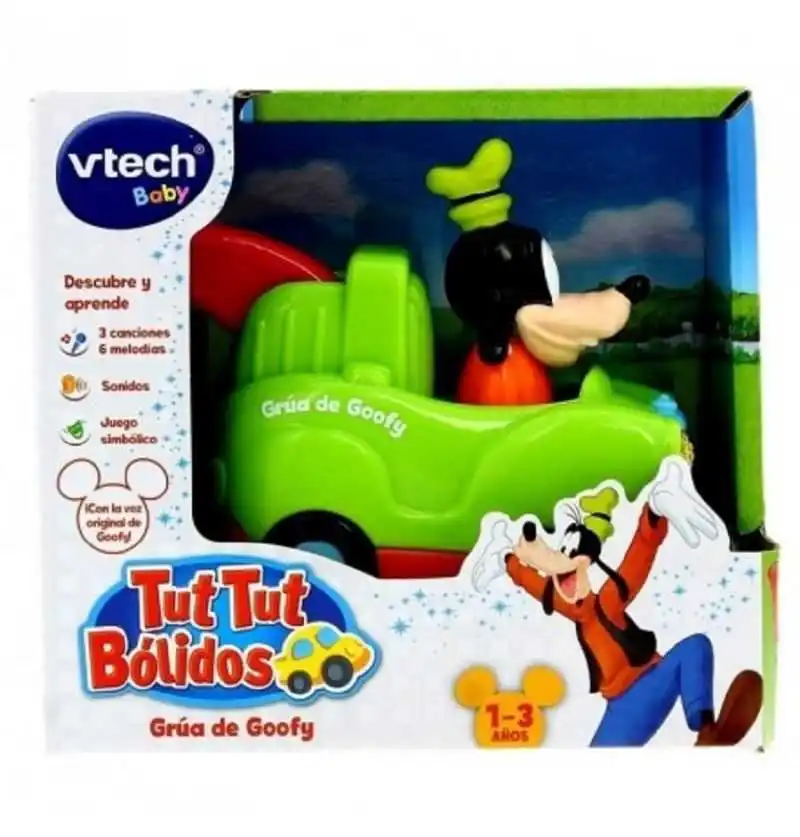 Tut Bólidos Goofy's Disney green Vtech |