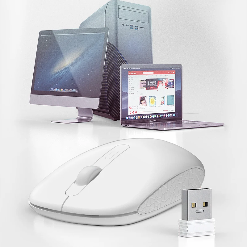 Draadloze Muis Bluetooth Rgb Oplaadbare Muis Draadloze Computer Stille Mause Led Backlit Ergonomisch Gaming Mouse Voor Laptop Pc 6