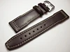 Men's Calf Leather Watch Band for IWC Pilot Mark Watch Strap 20mm 21mm 22mm high quality Dark Brown Belt Bracelet Bands for Man ► Photo 3/5