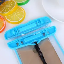 19x10,5 см Универсальный светящийся водонепроницаемый чехол для подводной съемки прозрачный сухой Чехол для мобильного телефона портативный чехол для телефона с шейным ремешком PXPF