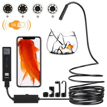 

5M 8mm Endoscope Camera Borescope Flexible USB Inspection Camera HD1200P IP68 Waterproof Endoscope Camera for Android PC Phone