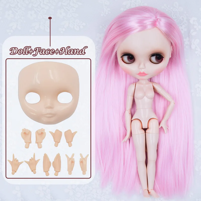 Neo Blyth кукла NBL Заказная блестящее лицо, 1/6 BJD шарнирная кукла Ob24 кукла Blyth для девочки, игрушки для детей FYM21 - Цвет: FHYM15