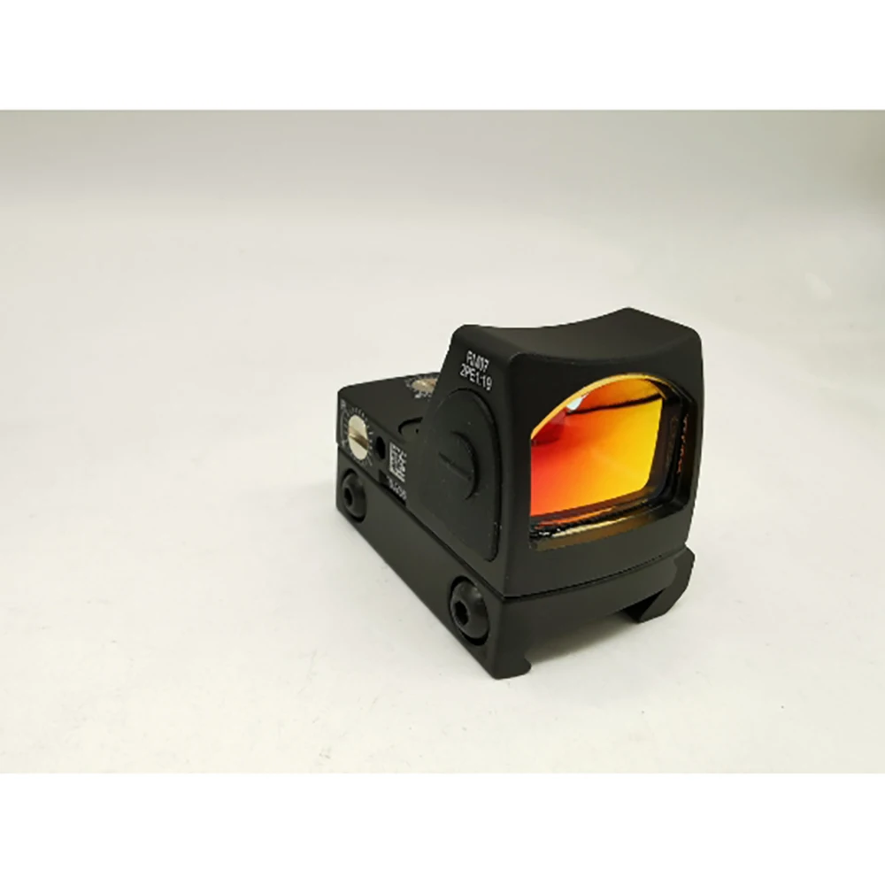 

The red dot sight LED switch provides a bright red dot HD sight toy accessory immediately under any lighting conditions