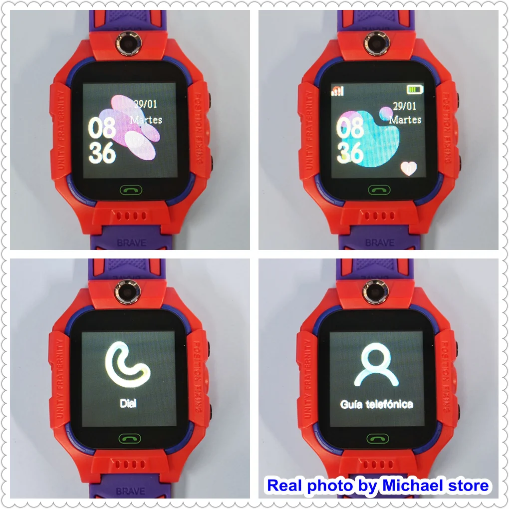 Reloj inteligente para niños y niñas, dispositivo con cámara SOS, 2G,  Android, Ios, Q02, Q12, Q15, novedad - AliExpress