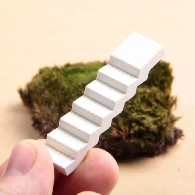 2pcs/lot Zakka Creative Stairs Linear Curve Figures Toy DIY Micro Garden Landscape Decoration Props Toys Christmas Gifts | Игрушки и