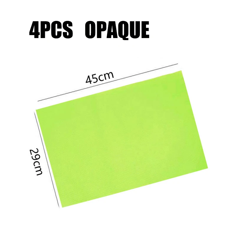 4pcs Green 4 шт./компл. холодильник Водонепроницаемый коврики влаги адаптивности Pad для Кухня холодильник Pad антибактериальное обрастания плесени - Цвет: 4pcs Green