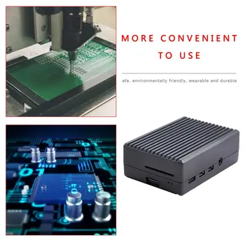 

Case Cooling Shell Aluminum Alloy Metal for Raspberry Pi 4 Model B Enclosure Heat Dissipation for I 4B ONLENY