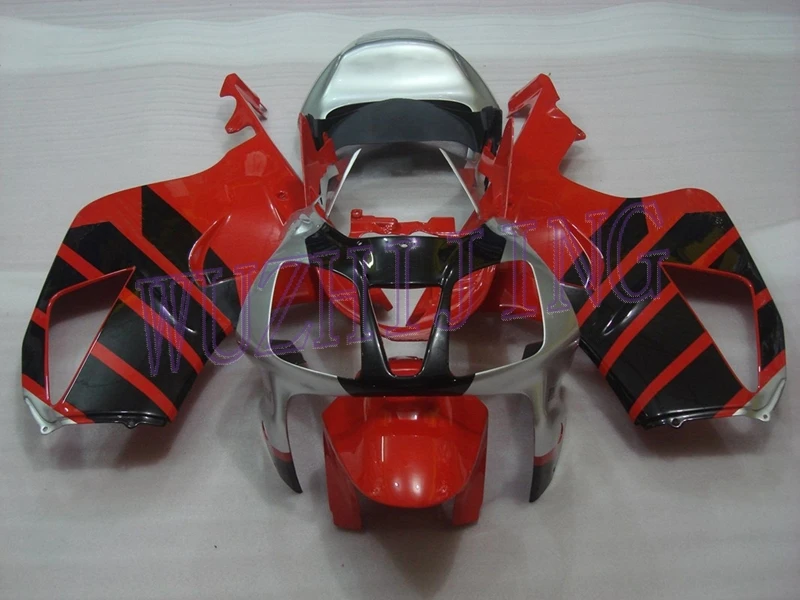 Пластик Обтекатели для Honda VTR1000 RR 01 02 обтекателя RTV1000R RC51 06 05 красные, черные серебристый корпус Наборы RTV1000R RC51 2000-2006