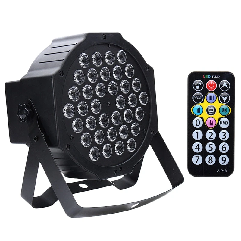 

36 Led Uv Black Light Dmx512 Sound Actived Stage Lighting Disco Club Bar Dj Show,Eu Plug