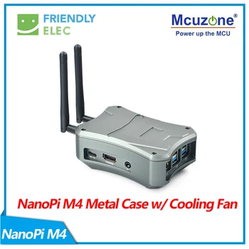 

NanoPi M4 V2 CNC Metal Case w/ Cooling Fan