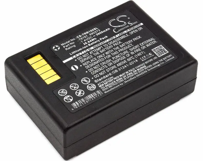 Cameron sino 3600 мА/ч, Батарея для TRIMBLE R10 R10 GNSS V10 76767 89840-00 990373 оборудование, обзор, аккумуляторная батарея