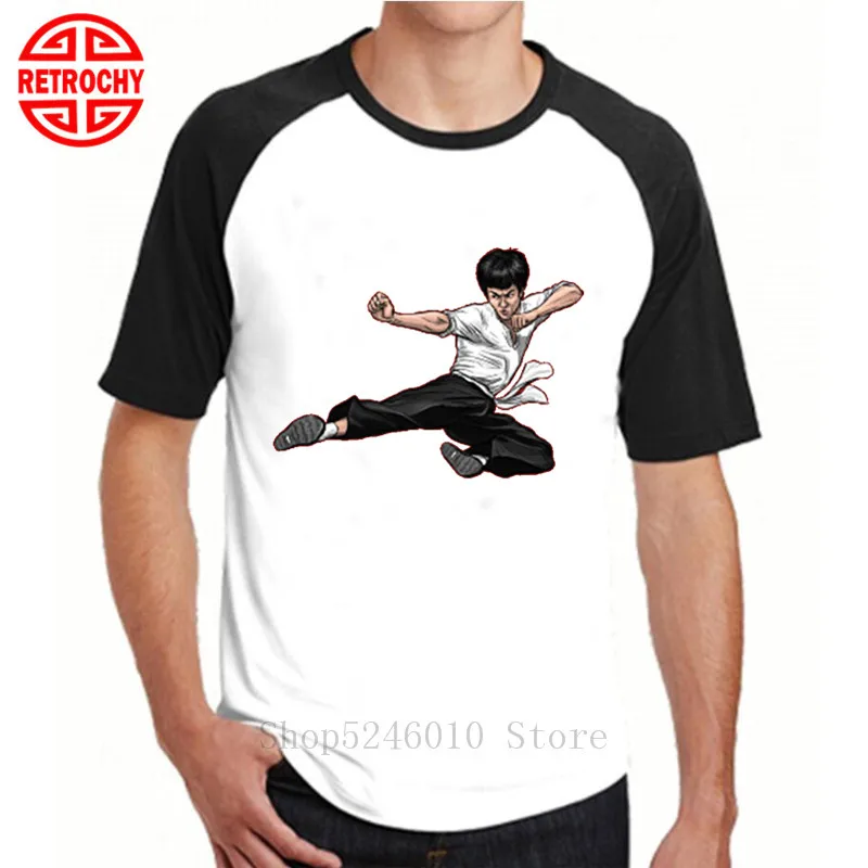 

Bruce Lee Dj Unisex T-Shirt Hipster Streetwear Printed Male Tshirt Movie Fans Kung Fu T shirt Custom Superstar Tops Popular Tees