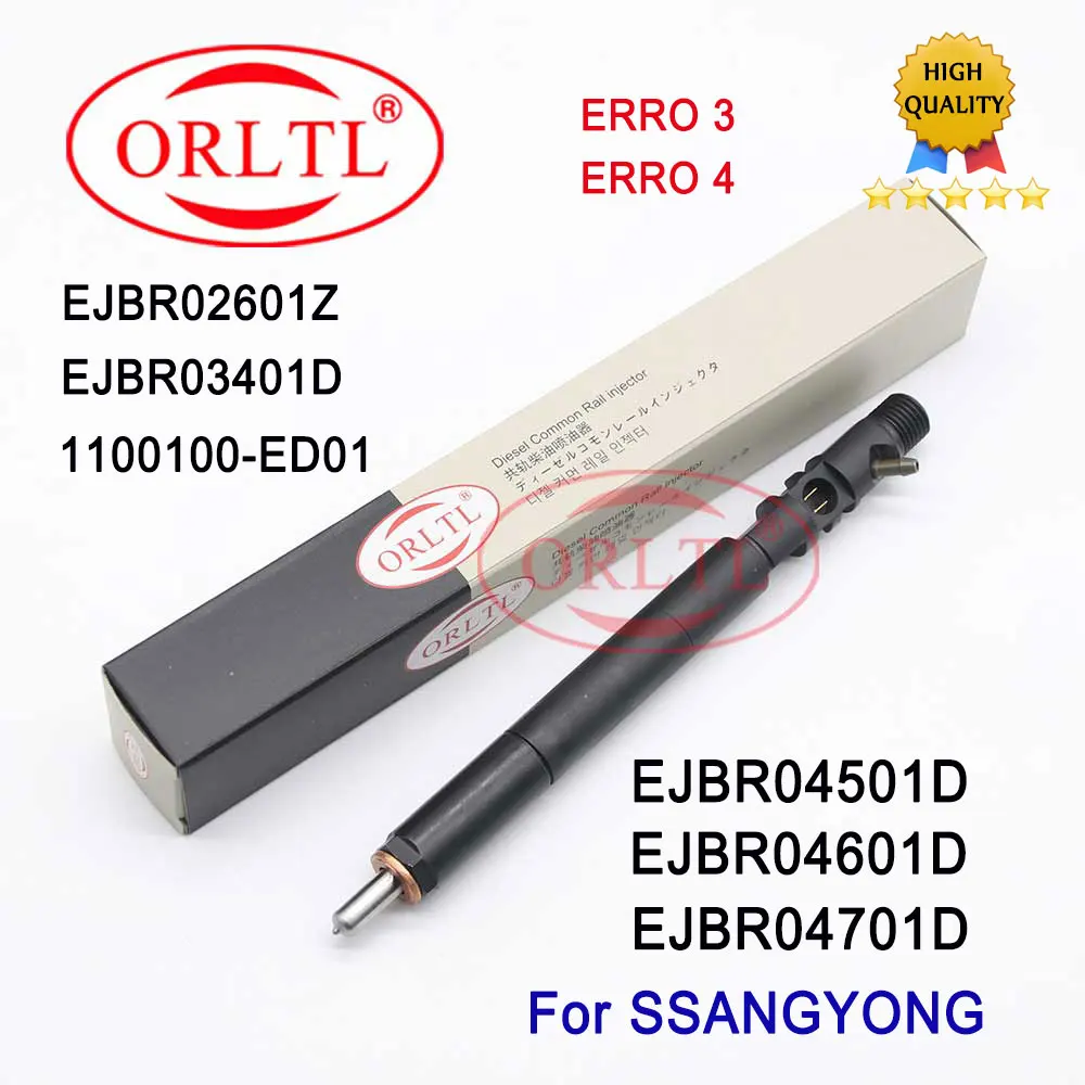 ORLTL Fuel injector diesel EJBR04501D, EJBR03401D,EJBR04601D ...