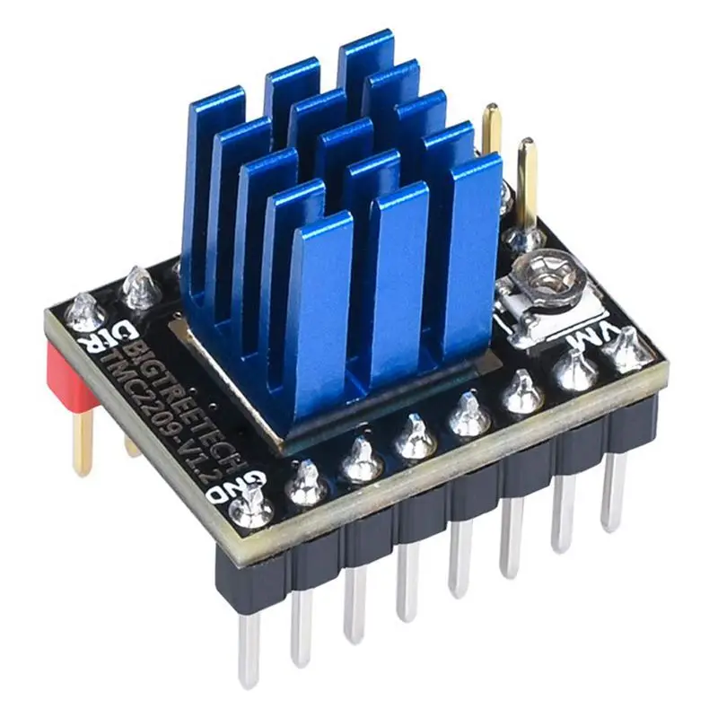 TMC2209 V1.2 Драйвер шагового двигателя 2.8A пиковый драйвер 3d части принтера для SKR V1.3 SKR PRO V1.1