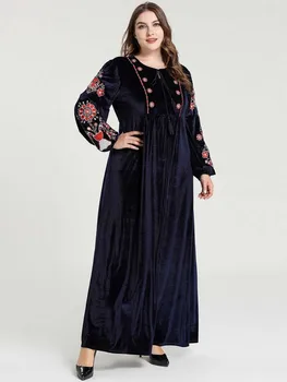 

Fashion Hijab Elegant Evening Muslim Dress For Dubai Women