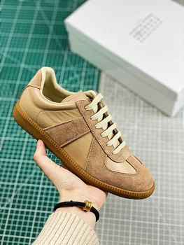 

2020 New Style Maison Margiela Paris Sneakers Men Women Couples Casual Shoes Brown/Grey