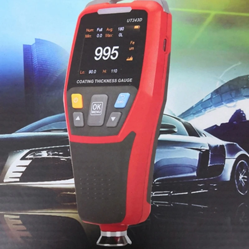 Width Measuring Instruments Paint Thickness Gauge Meter Coating