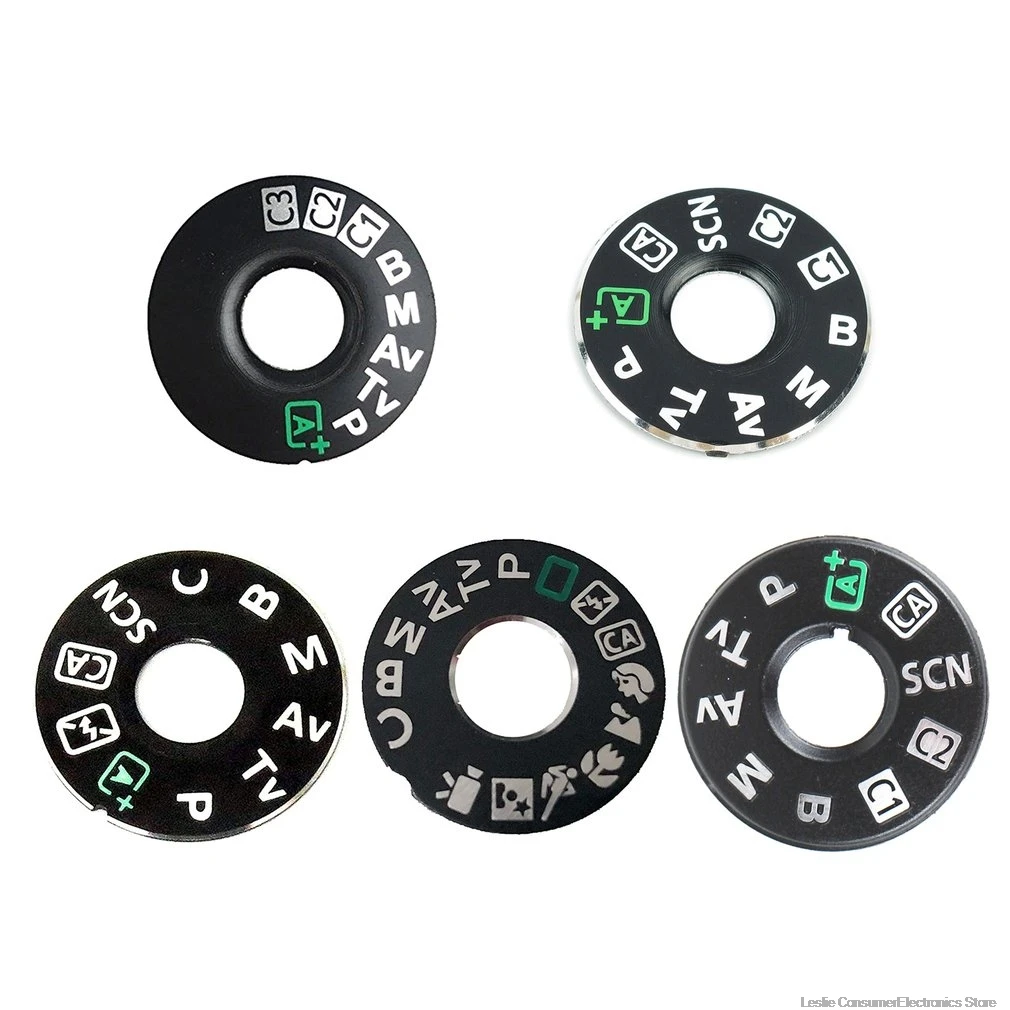 

1 Piece Top Cover Function Dial Mode Plate Interface Nameplate Cap Label for Canon EOS 80D Digital Camera Repairing Parts
