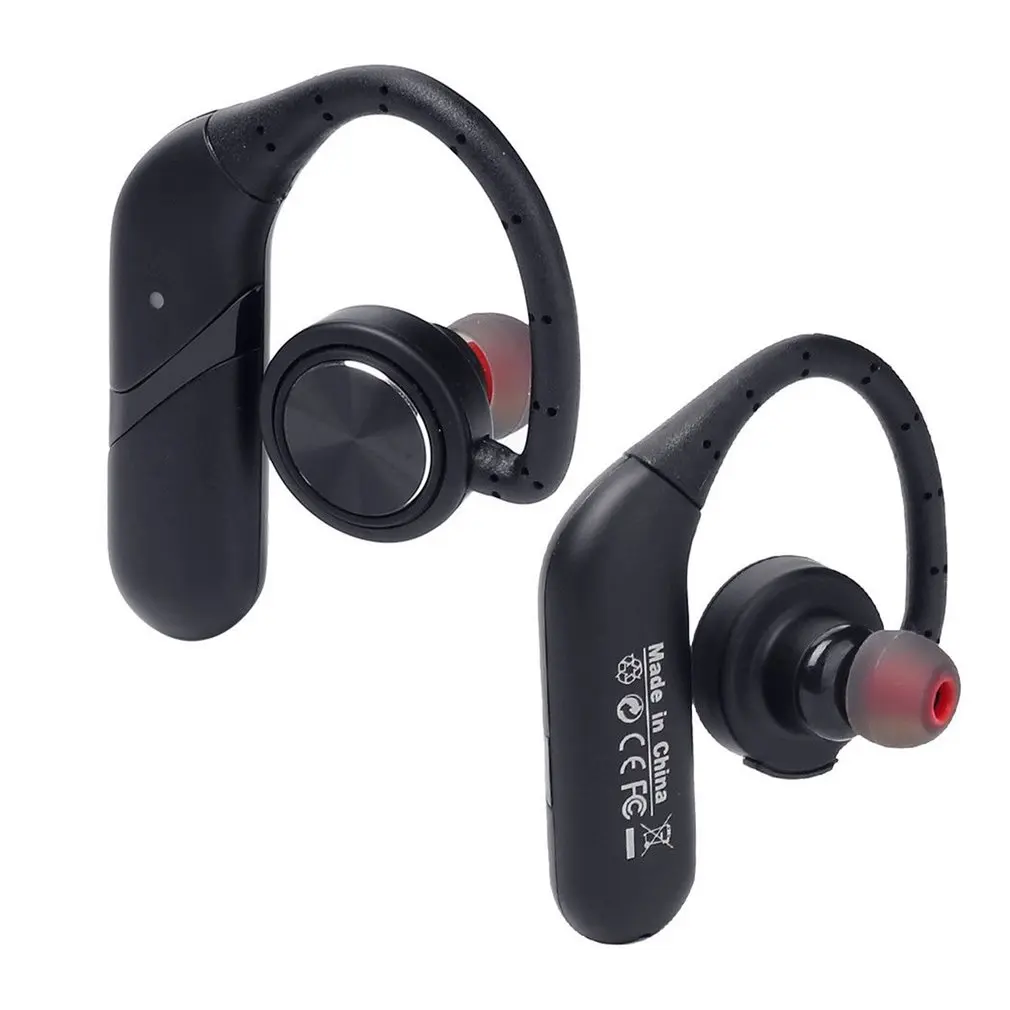 S800 стерео Удобная одежда Спорт Бег Беспроводной Bluetooth наушники HiFi стерео Bass крючком наушники для смартфонов