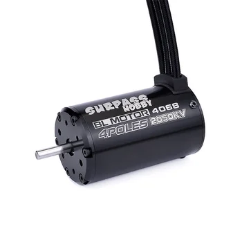 

SURPASS HOBBY Waterproof 4068 2050KV 2650KV 1900KV 1700KV 1400KV Sensorless Brushless Motor for 1/8 RC Drift Racing Car Parts