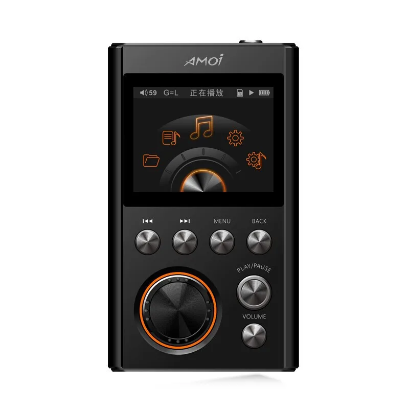 Портативный музыкальный плеер DSD64 Hi Fi без потерь с Металлическим экраном 24 бит/192