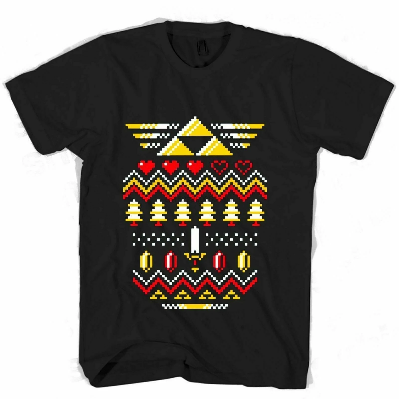 NEW THE LEGEND OF ZELDA ART CHRISTMAS UGLY SHIRT USA SIZE S-XXXL ZM1 |