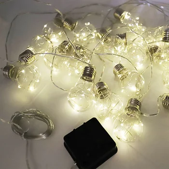 

New 10/20 LEDS Crystal Ball 5M/8M Solar Lamp Power LED String Fairy Lights Solar Garlands Garden Christmas Decor For Outdoor
