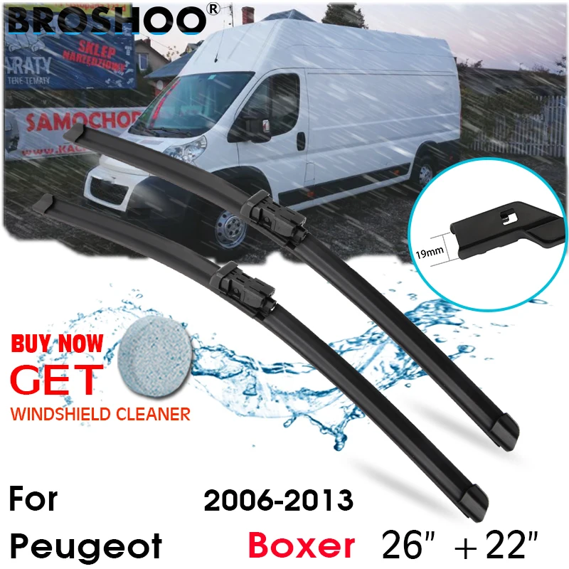 

Автомобильный стеклоочиститель лобовое стекло Стеклоочистители Лезвия рычаг авто аксессуары для Peugeot Boxer 26 "+ 22" 2006-2013