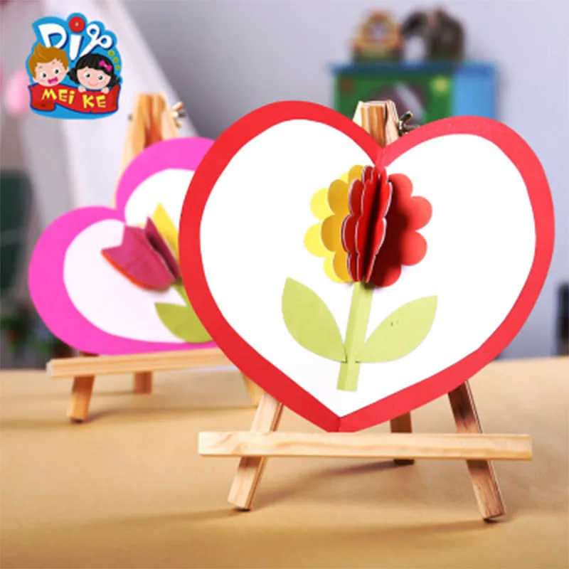 Teacher's Day Hand-made Diy Kindergarten Hand-made Three-dimensional Greeting Card for Children Cre - 4000063990964