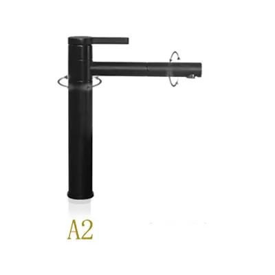 Nordic เซรามิคอ่างล้างหน้าสแควร์/Ronud อ่างล้างหน้าสีดำเรียบง่ายห้องน้ำ Art Home อ่างล้างหน้า 6