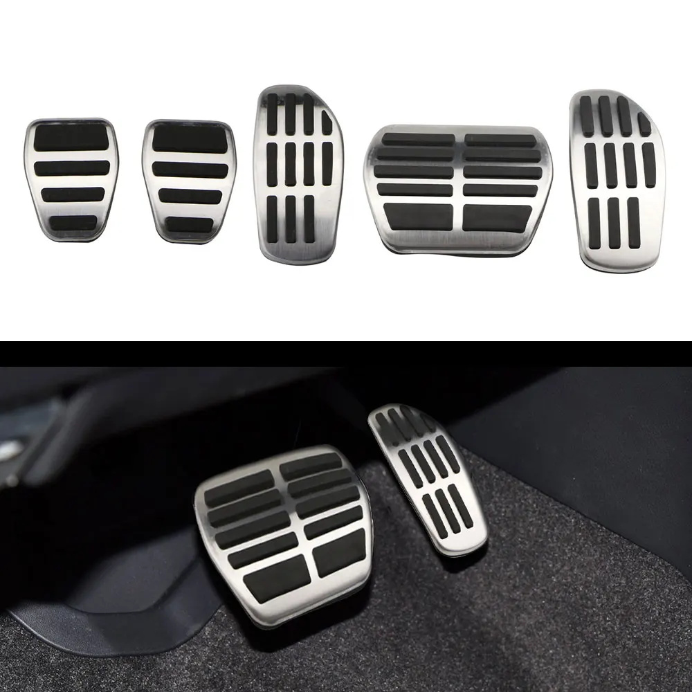 

Color My Life Car Pedals AT Pedal Cover for Renault Koleos Samsung QM6 2017 - 2019 Kadjar 2016 - 2019 Auto Parts Accessories