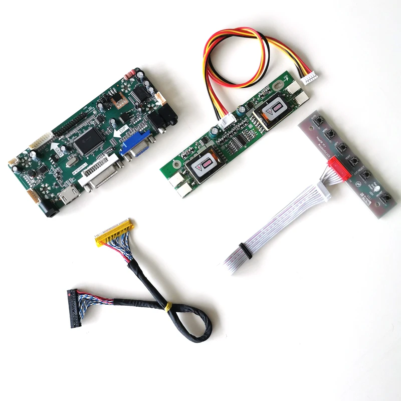 Для LM190E02-A4/A5 lcd панель монитора 1" 1280*1024 M. NT68676 контроллер дисплея карта HDMI DVI VGA CCFL LVDS 30Pin DIY kit