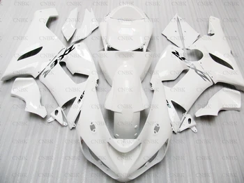 

Fairing for Kawasaki ZX6r 05 636 ZX-6r Bodywork 2005 ZX6r 636 Fairing Kits 2005 - 2006 White