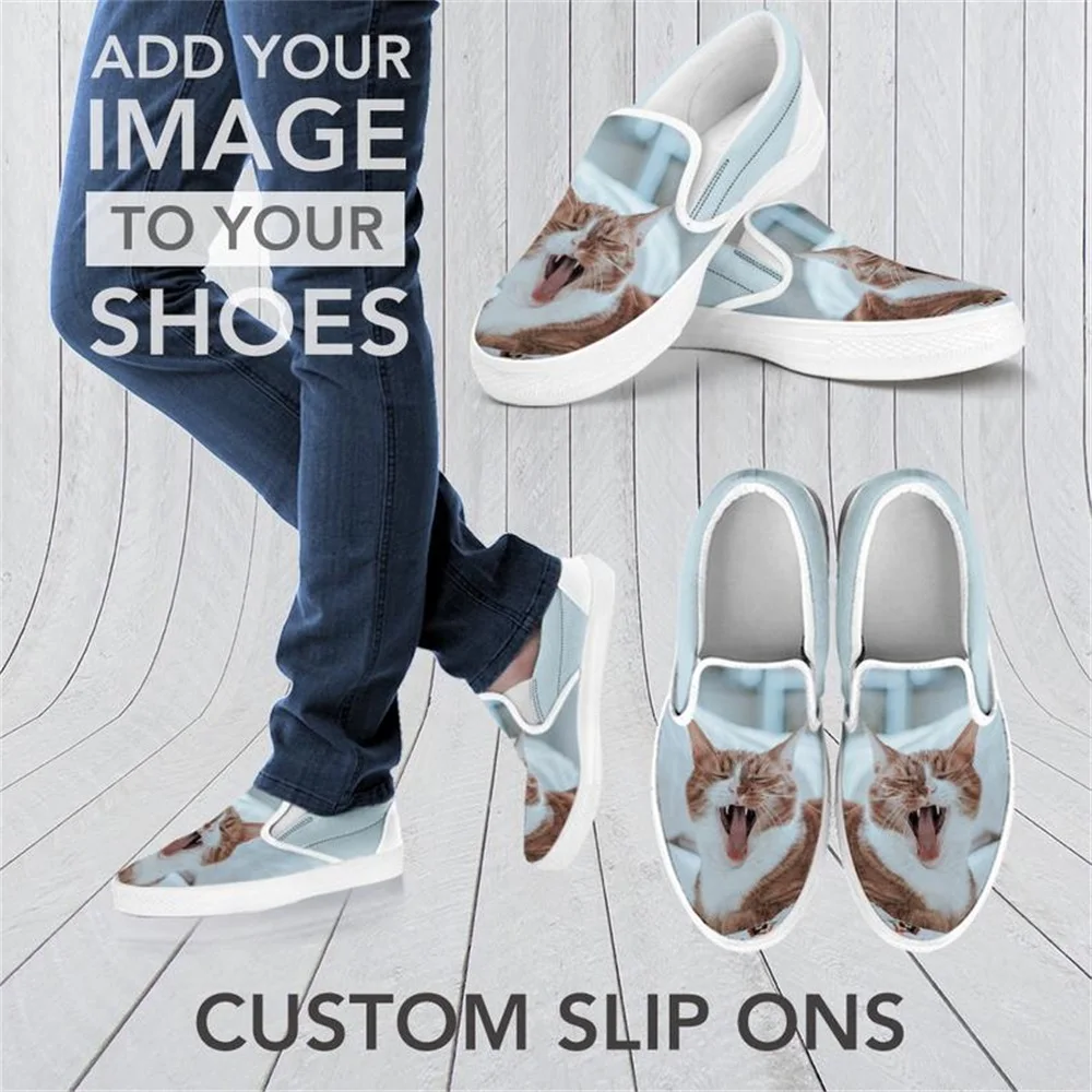 Custom-Z69 FORUDESIGNS туфли на плоской подошве с рисунком собаки и девушки; забавные лучшие друзья навсегда; удобные женские кроссовки без застежки; повседневная женская обувь - Цвет: Custom-Z69