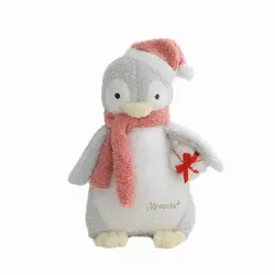 Новый мультфильм мягкие Рождественские плюшевые игрушки, Пингвин каваи Детские куклы перед сном День Святого Валентина Рождество