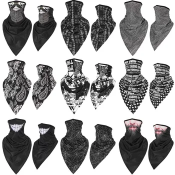 

New Outdoor Ice silk quick-drying Cycling Mask Summer Cool Sport Full Face Mask Pirates 3D Printed Scarf Motorcycle Mask