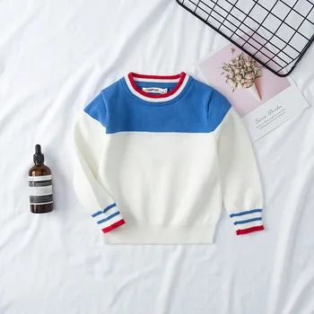 

Sweater Boys Spring Knitted Girl Baby-Boy-Girl Autumn Kids Children Tops Clothing Clothes for 1 2 3 4 5 6 7 Years