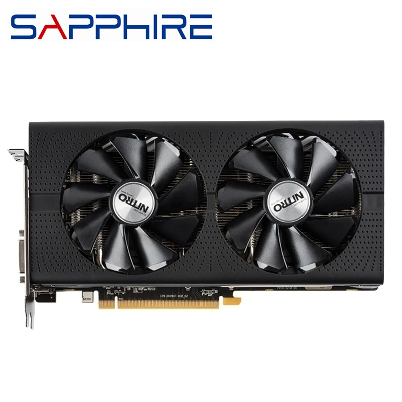 Видеокарты SAPPHIRE Radeon RX 480 4GB видеокарты GPU AMD RX480 4G видеокарты компьютерный ПК игровая карта HDMI PCI-E X16 видеокарта не майнит