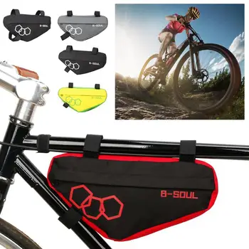 

Waterproof Mountain Bike Triangle Bag Bicycle Frame Front Tube Bags Frame Holder Saddle Bag Mountain Bike Triangle Pouch