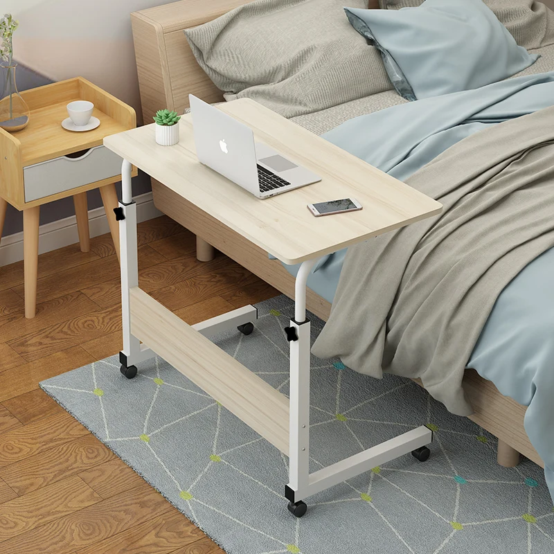 

Simple Bedside Laptop Table Lazy Lifting Table Desktop Home Bed Simple Can Be Raised and Lowered Movable Folding Small Table