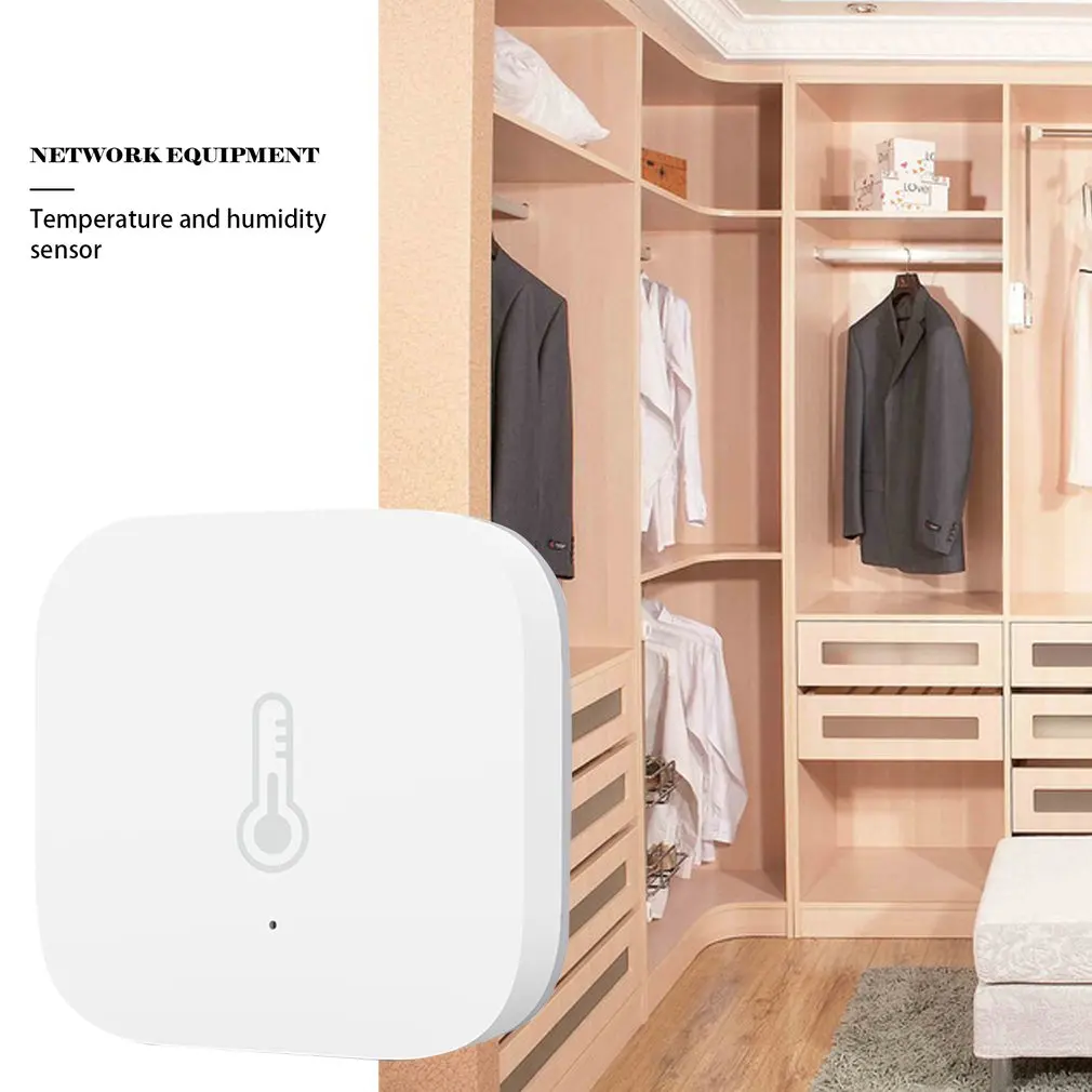 Умный датчик температуры и влажности воздуха через приложение Mihome Zigbee