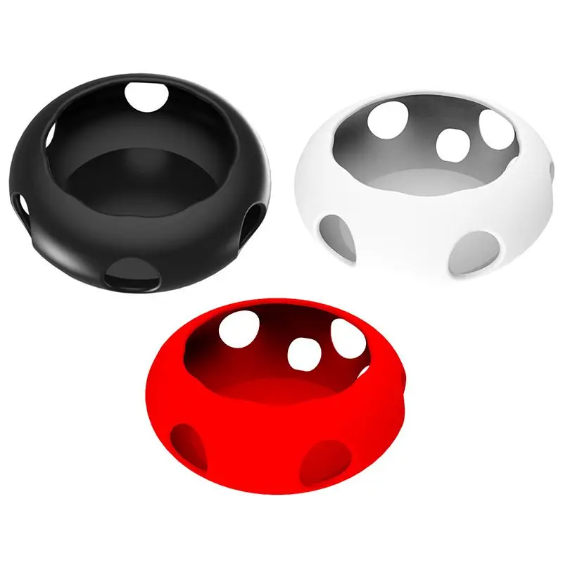 Silicone Shockproof Protective Case Skin For Google Home Mini Speaker Accessories black