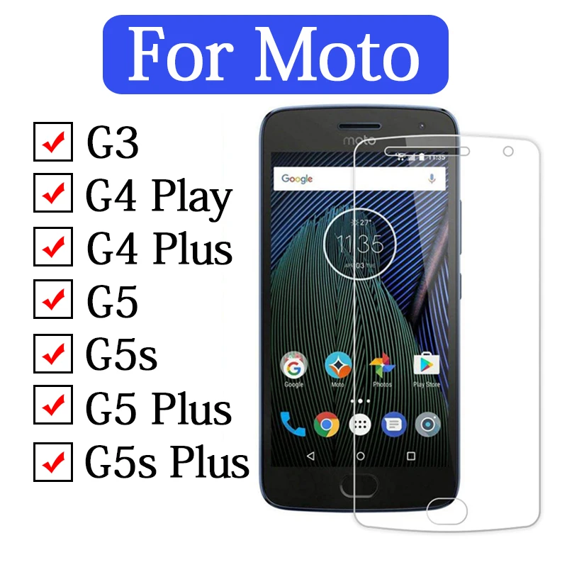 Закаленное стекло для Motorola moto g5 Защитное экрана mo до g3 g4 play plus g 3 4 5 s|Защитные