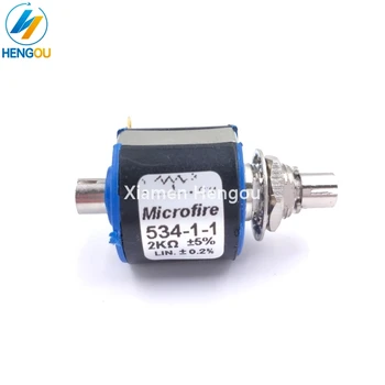 

5 Pieces Free Shipping CD102 SM102 Potentiometer 2K 71.186.5321 MV.021.173 Offset Printing Machine Parts